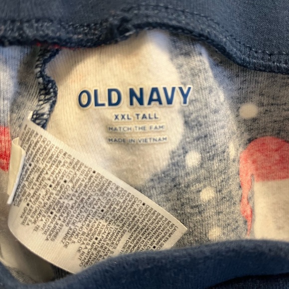Old Navy Santa Pajama leggings XXL Tall - Picture 3 of 3